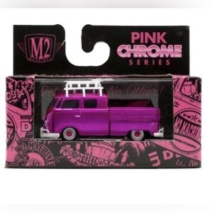 M2 Machine Pink Chrome VW (1:64 scale)